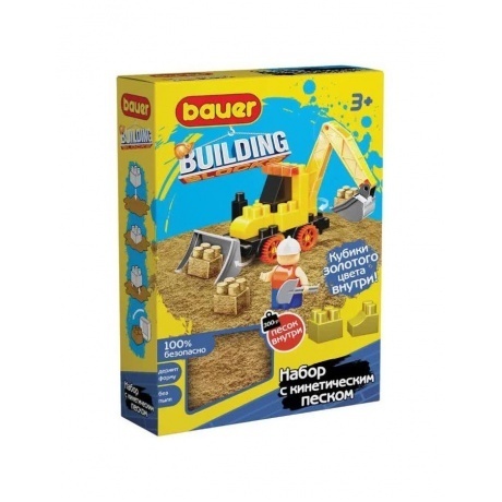 Конструктор Bauer "Buildinq Kinetic" набор с трактором Кроха 753
Конструктор Bauer "Buildinq Kinetic" набор с трактором Кроха 753