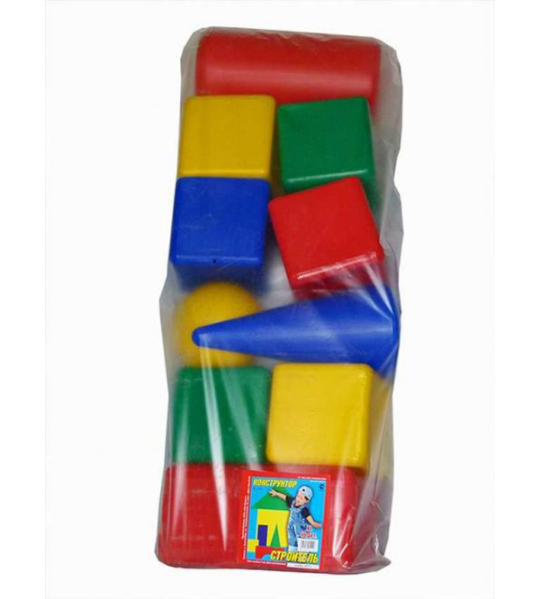 Конструктор "Строитель XL" 12 деталей Юг-Пласт 6001
Конструктор "Строитель XL" 12 деталей Юг-Пласт 6001