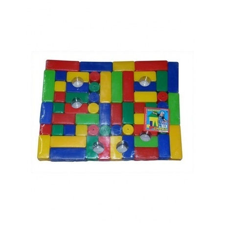 Конструктор "Строитель малыш" 60 деталей Юг-Пласт 9016
Конструктор "Строитель малыш" 60 деталей Юг-Пласт 9016