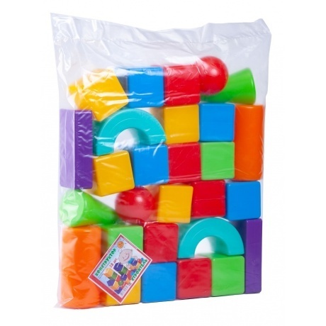 Конструктор "Строитель" 28 деталей Юг-Пласт 5004
Конструктор "Строитель" 28 деталей Юг-Пласт 5004