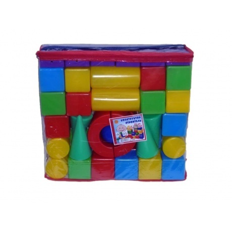 Конструктор "Строитель" 58 деталей в сумке Юг-Пласт 5009
Конструктор "Строитель" 58 деталей в сумке Юг-Пласт 5009