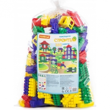 Конструктор "Строитель" "Макси-плюс" 350 деталей в мешке
Конструктор "Строитель" "Макси-плюс" 350 деталей в мешке