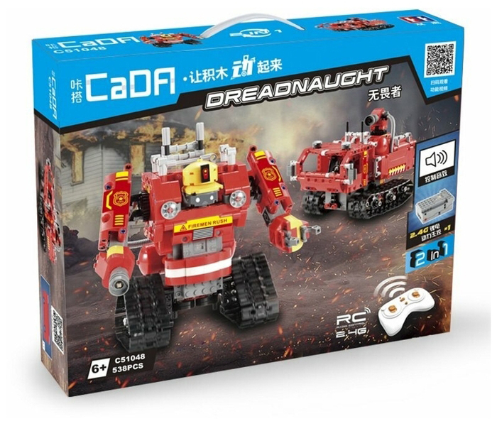 Конструктор Робот-машина пожарный на РУ (звук) 527дет.в кор.
Конструктор Робот-машина пожарный на РУ (звук) 527дет.в кор.