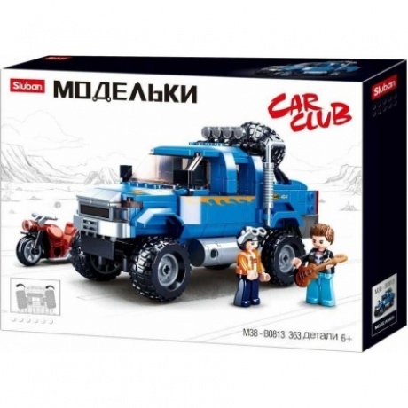 Конструктор Пикап (361дет.) в коробке M38-B0813
Конструктор Пикап (361дет.) в коробке M38-B0813