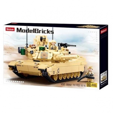 Конструктор "Танк" (781 дет.) в коробке M38-B0892
Конструктор "Танк" (781 дет.) в коробке M38-B0892