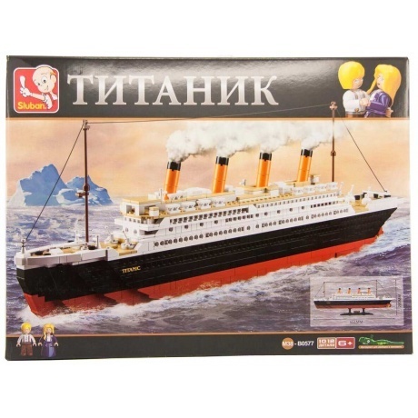 Конструктор "Титаник" (1012дет) в коробке M38-B0577
Конструктор "Титаник" (1012дет) в коробке M38-B0577