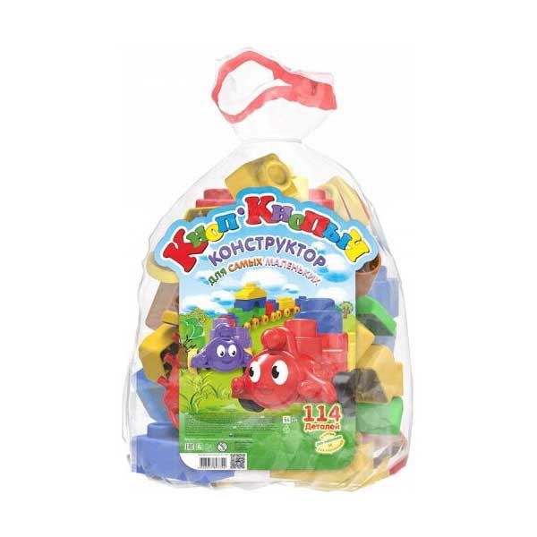 Конструктор Биплант "Кноп-Кнопыч" 114 дет. арт.11113
Конструктор Биплант "Кноп-Кнопыч" 114 дет. арт.11113