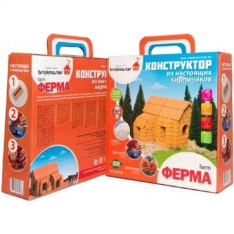 Конструктор-кирпичики Brickmaster "Ферма" арт.207
Конструктор-кирпичики Brickmaster "Ферма" арт.207