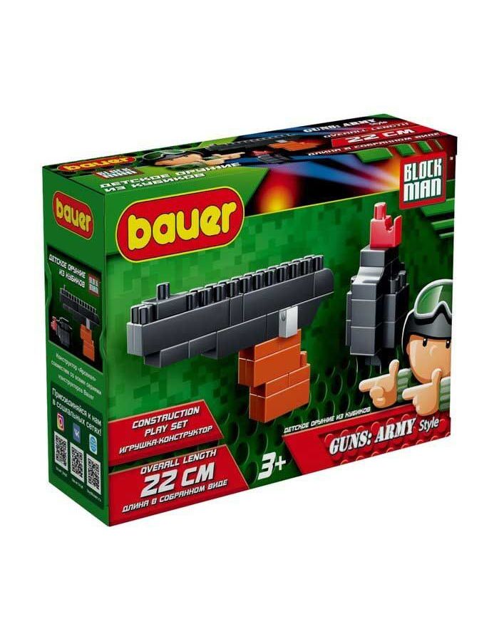 Конструктор Bauer "Пистолет Макарова и ручная граната" 34 детали
Конструктор Bauer "Пистолет Макарова и ручная граната" 34 детали