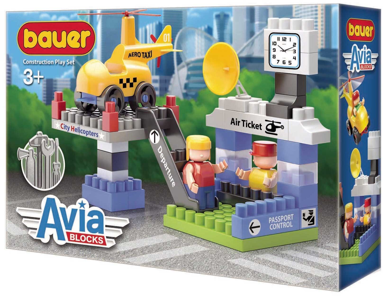 Конструктор Bauer "Avia" набор Аэротакси
Конструктор Bauer "Avia" набор Аэротакси