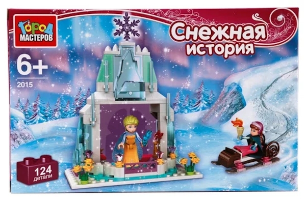 Конструктор Город Мастеров "Снежная история" 114 дет. арт.2015-R
Конструктор Город Мастеров "Снежная история" 114 дет. арт.2015-R