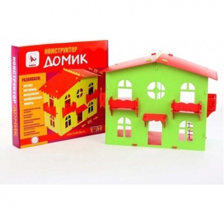 Конструктор Ракета "Домик №1" салатово-красный арт.Р3108
Конструктор Ракета "Домик №1" салатово-красный арт.Р3108