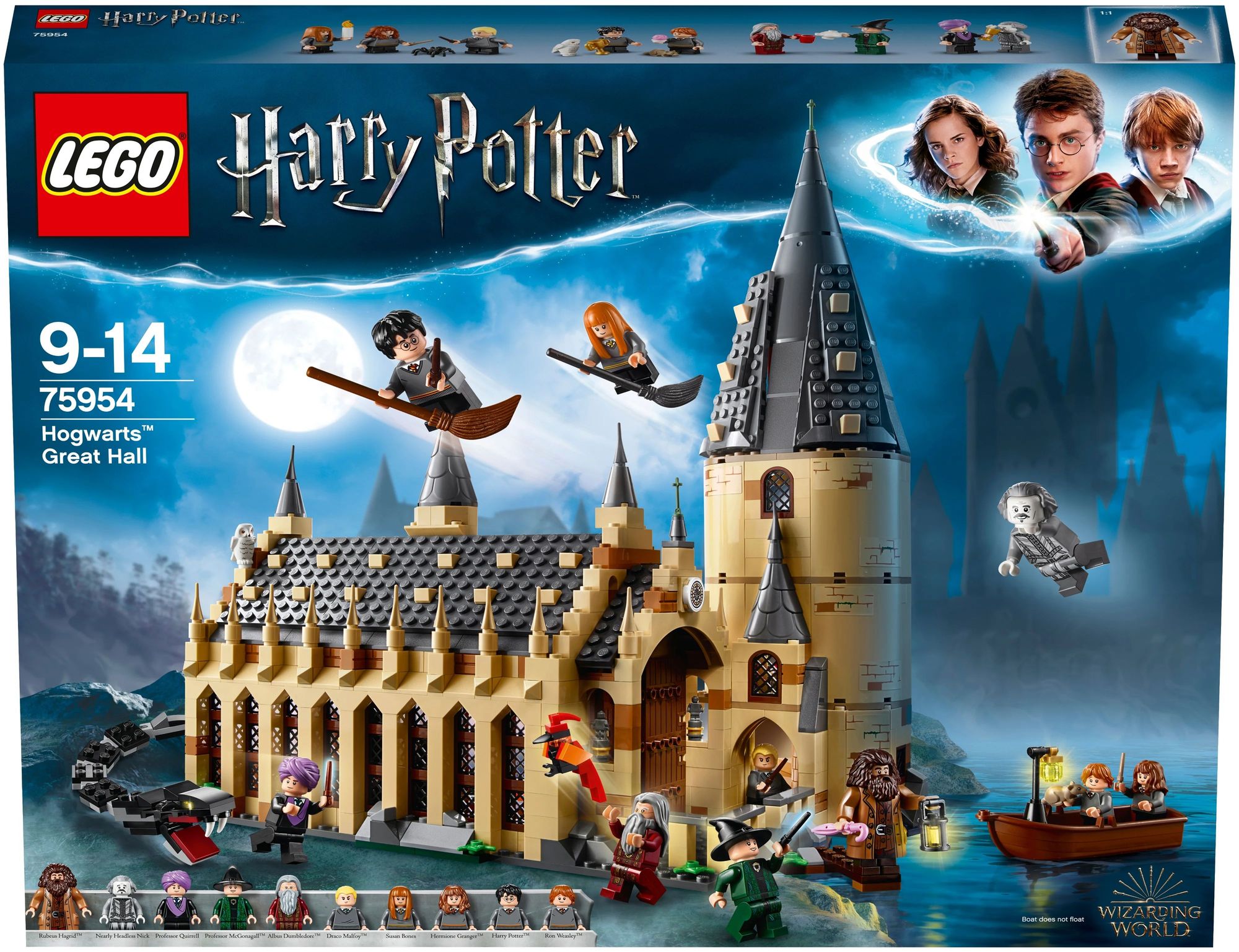 Конструктор LEGO Harry Potter 75954 Большой зал Хогвартса
Конструктор LEGO Harry Potter 75954 Большой зал Хогвартса