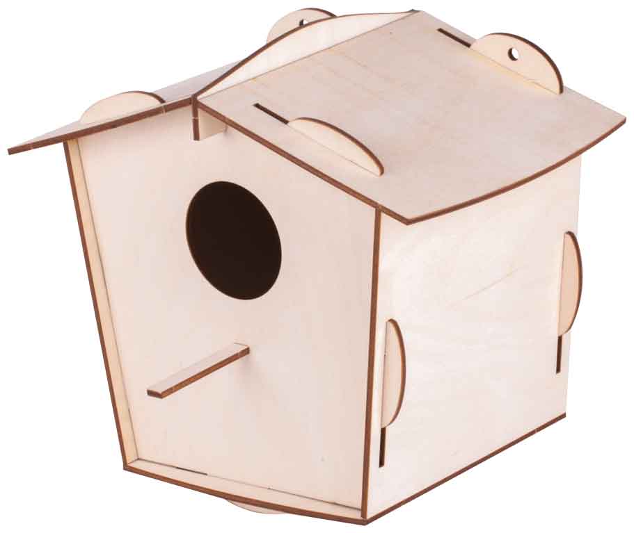 Конструктор из дерева.Скворечник "Птичий домик"
Конструктор из дерева.Скворечник "Птичий домик"