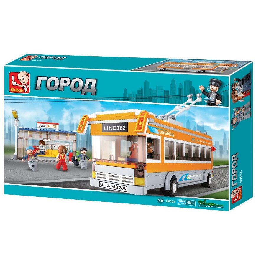 Конструктор "Троллейбус.Маршрут 362" 457 деталей в коробке
Конструктор "Троллейбус.Маршрут 362" 457 деталей в коробке