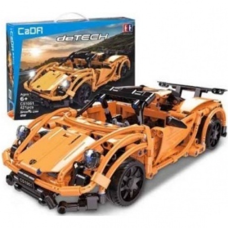 Конструктор Спортивная машина (421 деталь) на РУ в коробке
Конструктор Спортивная машина (421 деталь) на РУ в коробке