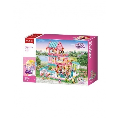 Конструктор "Розовая мечта.Вилла в китайском стиле"
Конструктор "Розовая мечта.Вилла в китайском стиле"