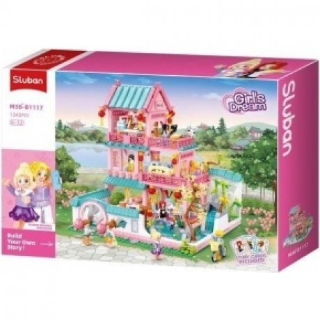 Конструктор "Розовая мечта.Вилла в китайском стиле"
Конструктор "Розовая мечта.Вилла в китайском стиле"