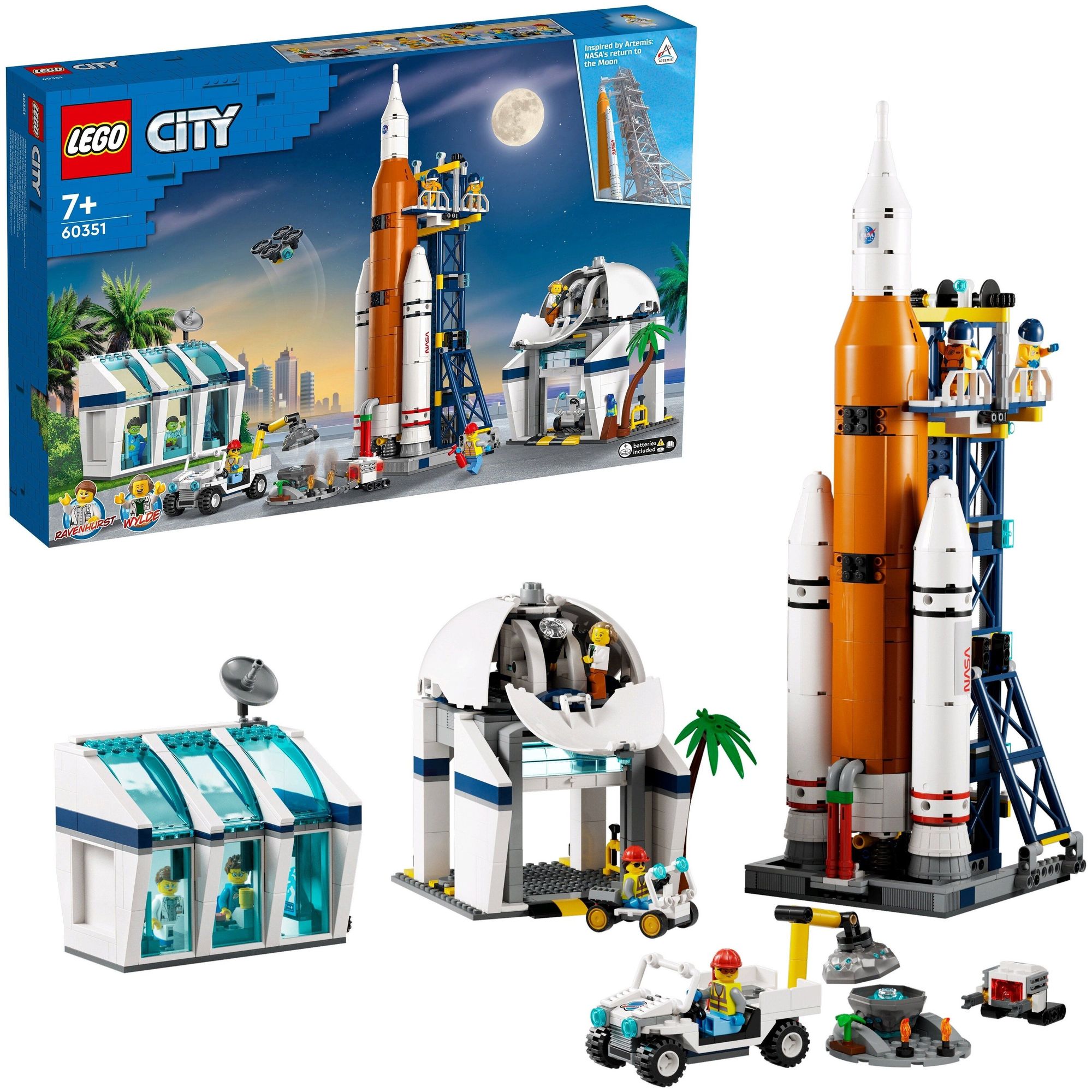 Конструктор LEGO City "Космодром" 60351
Конструктор LEGO City "Космодром" 60351