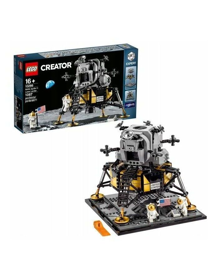 Конструктор LEGO Creator Expert "Лунный модуль корабля «Апполон 11» НАСА" 10266
Конструктор LEGO Creator Expert "Лунный модуль корабля «Апполон 11» НАСА" 10266