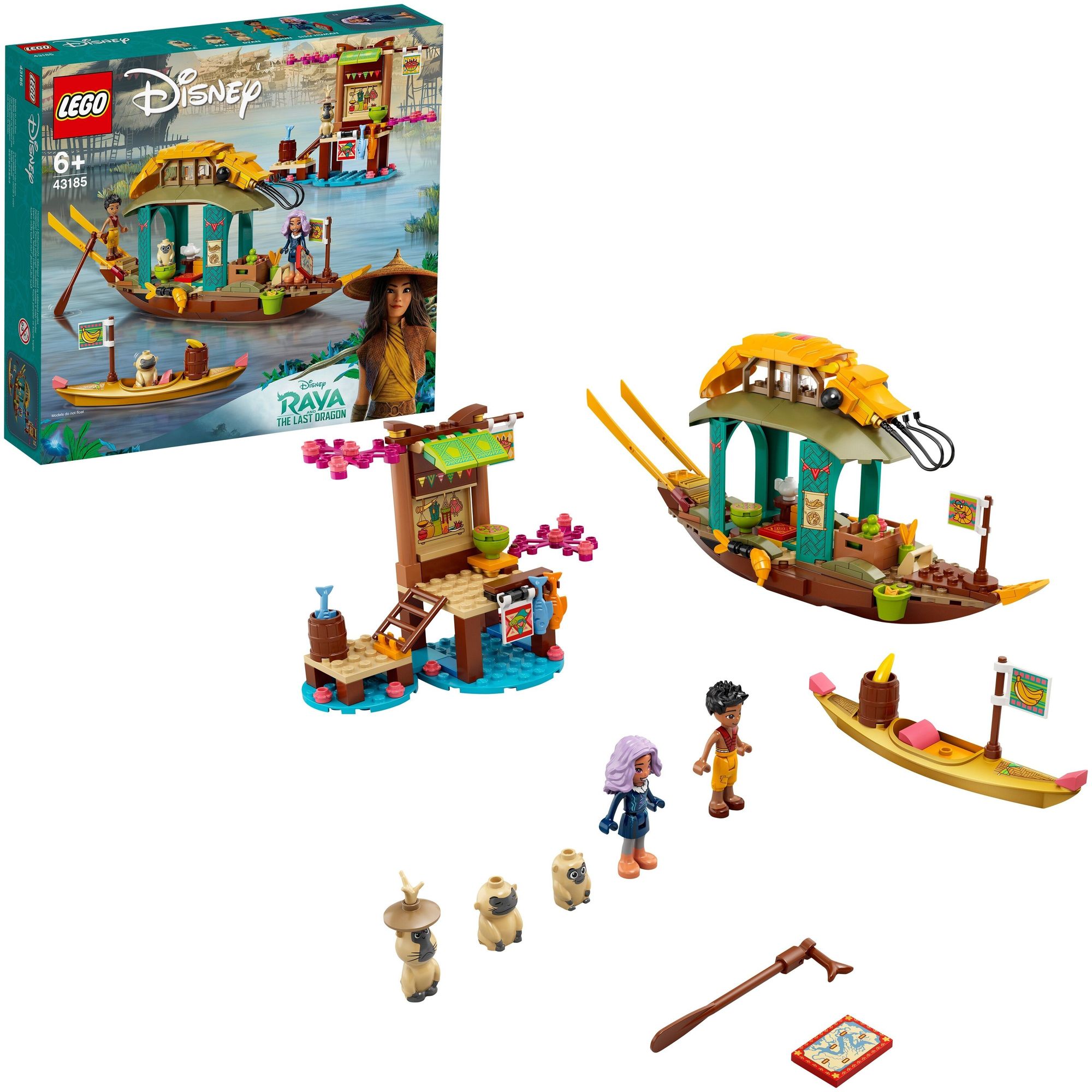 Конструктор LEGO Disney Princess "Лодка Буна" 43185
Конструктор LEGO Disney Princess "Лодка Буна" 43185