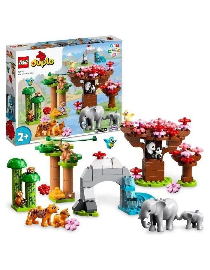 Конструктор LEGO DUPLO "Дикие животные Азии" 10974
Конструктор LEGO DUPLO "Дикие животные Азии" 10974