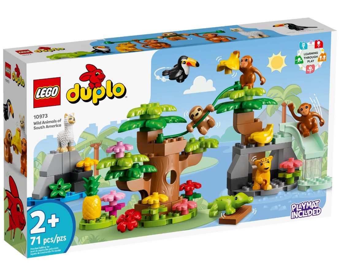 Конструктор LEGO DUPLO "Дикие животные Южной Америки" 10973
Конструктор LEGO DUPLO "Дикие животные Южной Америки" 10973