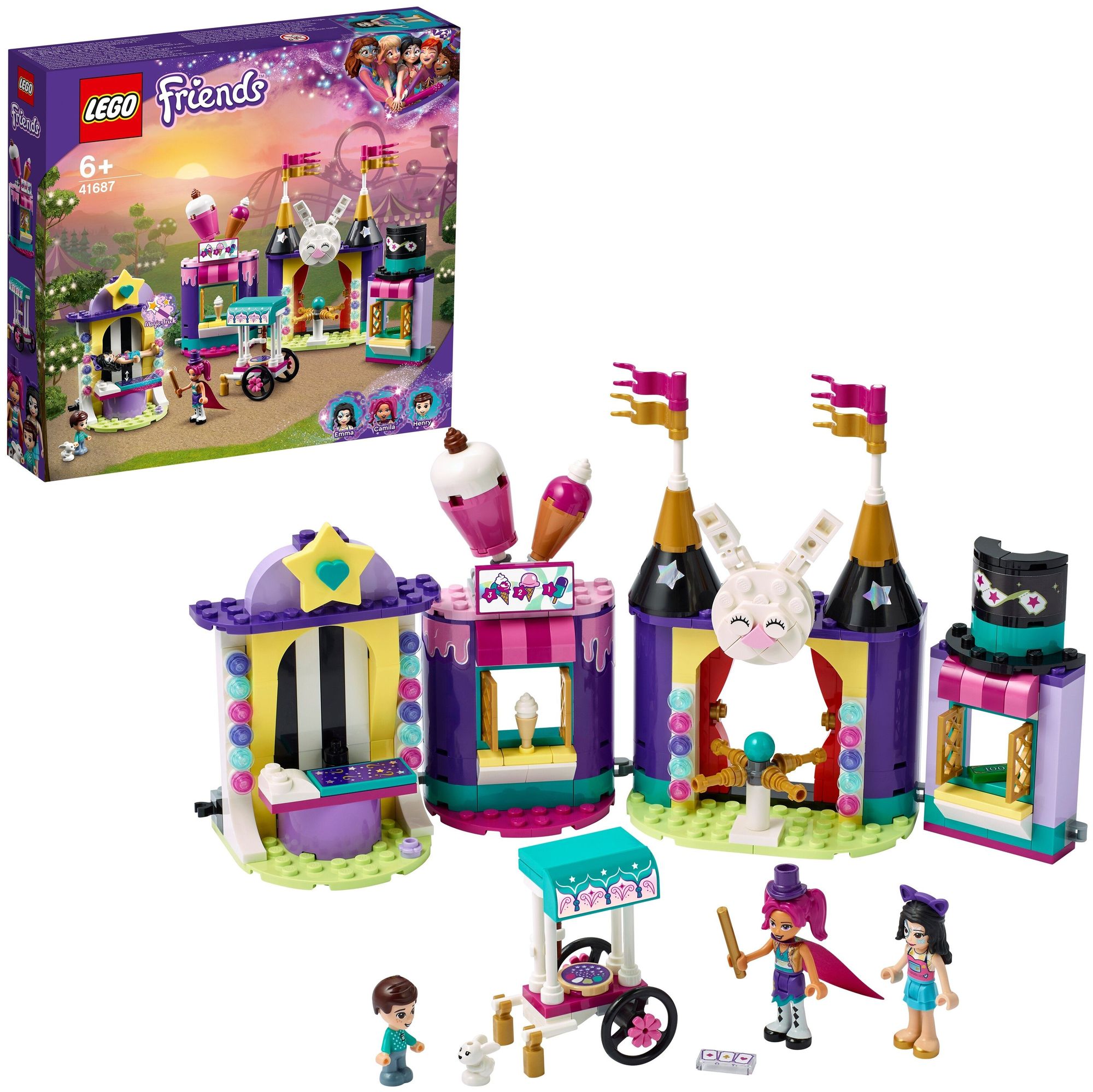 Конструктор LEGO Friends "Киоск на волшебной ярмарке" 41687
Конструктор LEGO Friends "Киоск на волшебной ярмарке" 41687