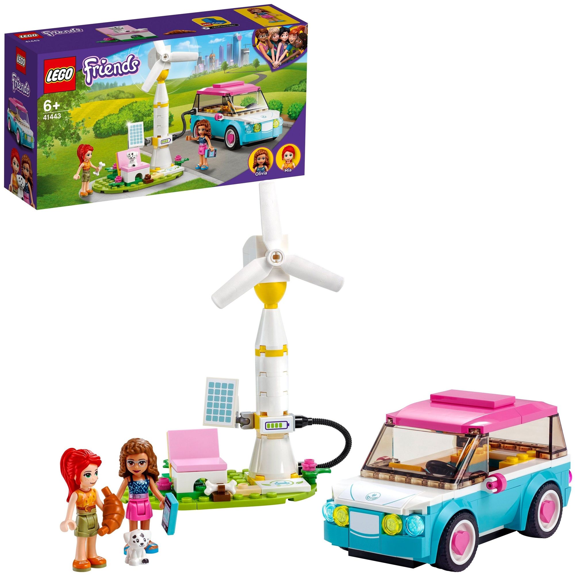 Конструктор LEGO Friends "Электромобиль Оливии" 41443
Конструктор LEGO Friends "Электромобиль Оливии" 41443