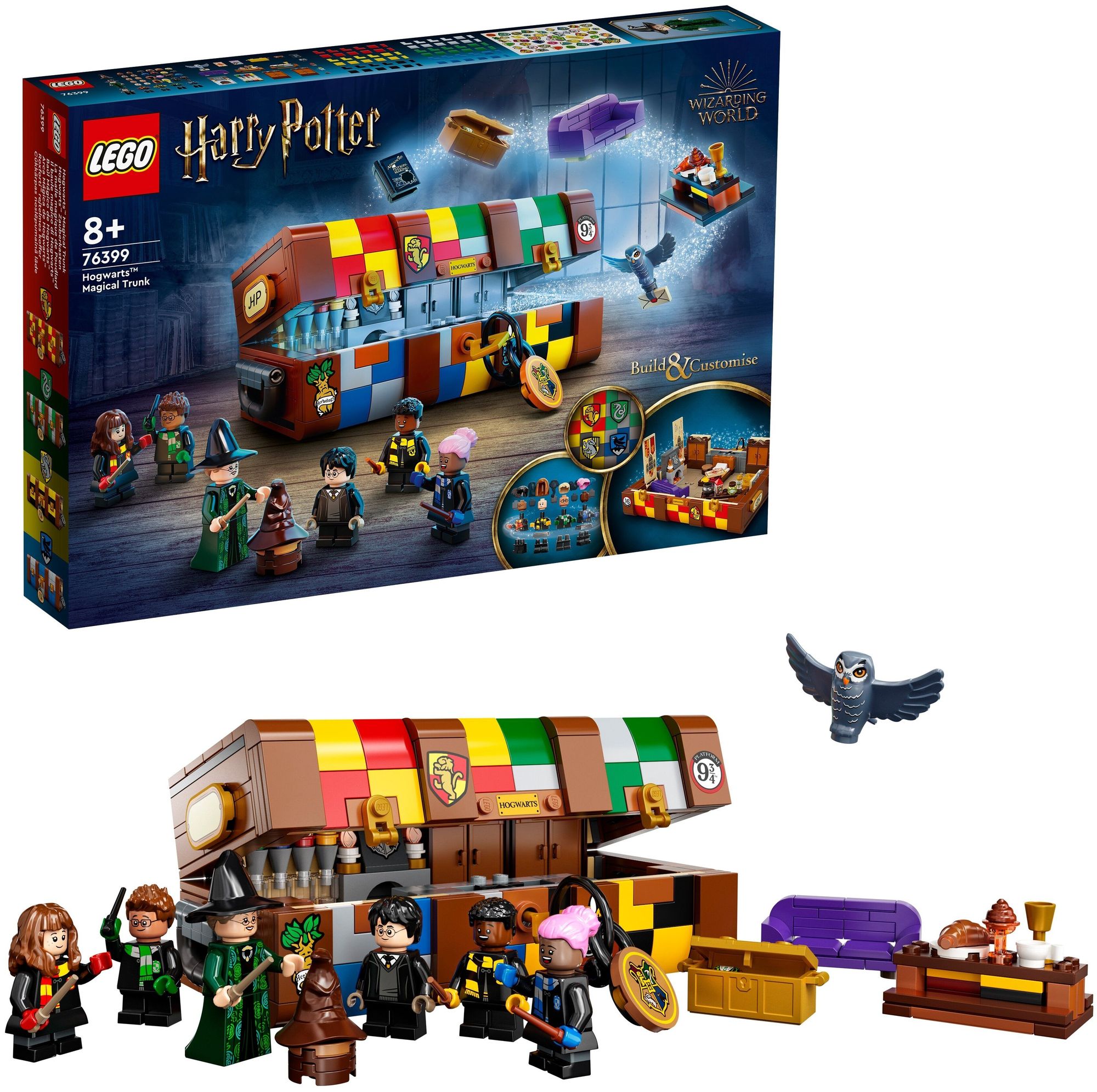 Конструктор LEGO Harry Potter "Волшебный чемодан Хогвартса" 76399
Конструктор LEGO Harry Potter "Волшебный чемодан Хогвартса" 76399