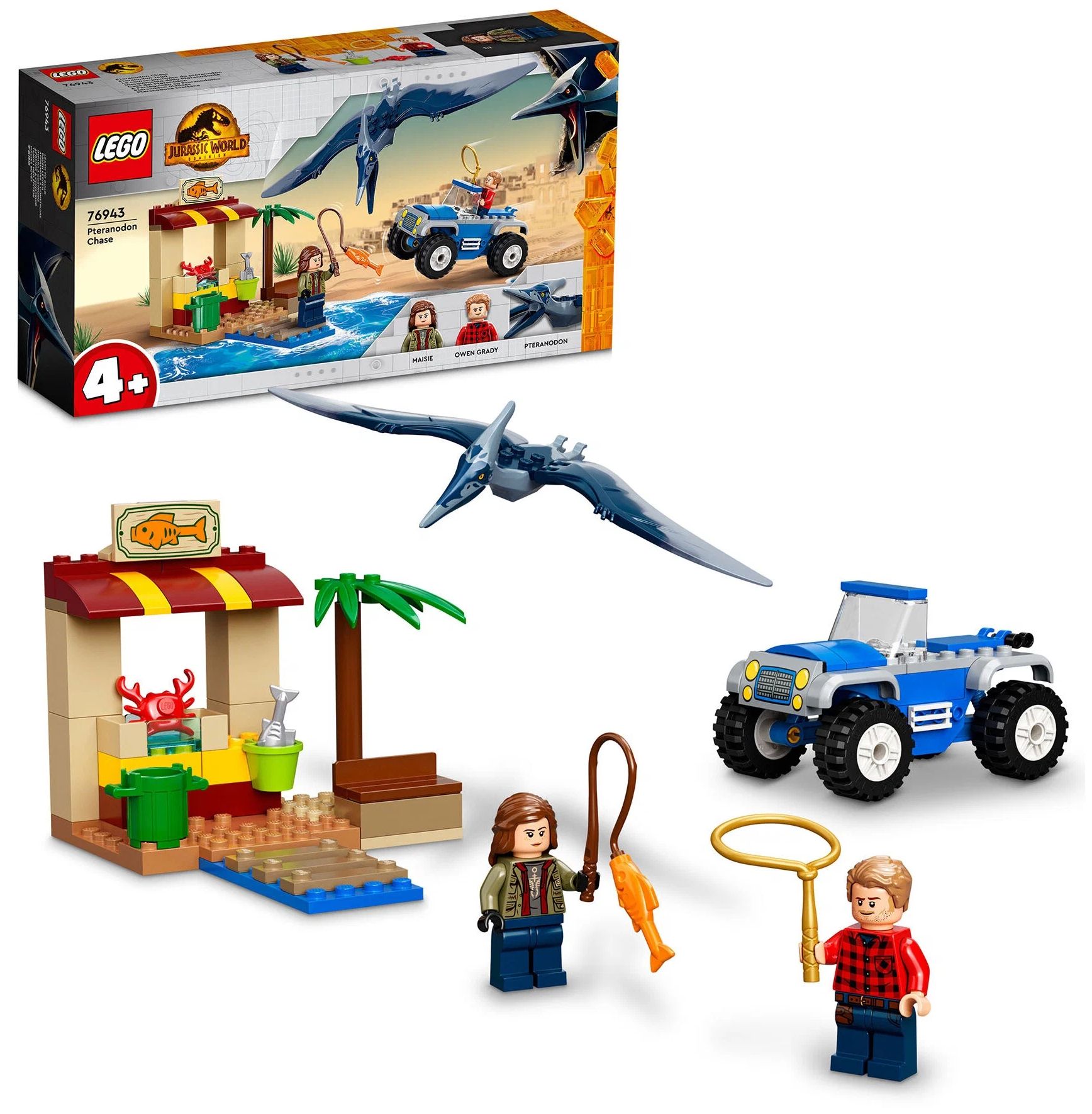Конструктор LEGO Jurassic World "Погоня за птеранодоном" 76943
Конструктор LEGO Jurassic World "Погоня за птеранодоном" 76943