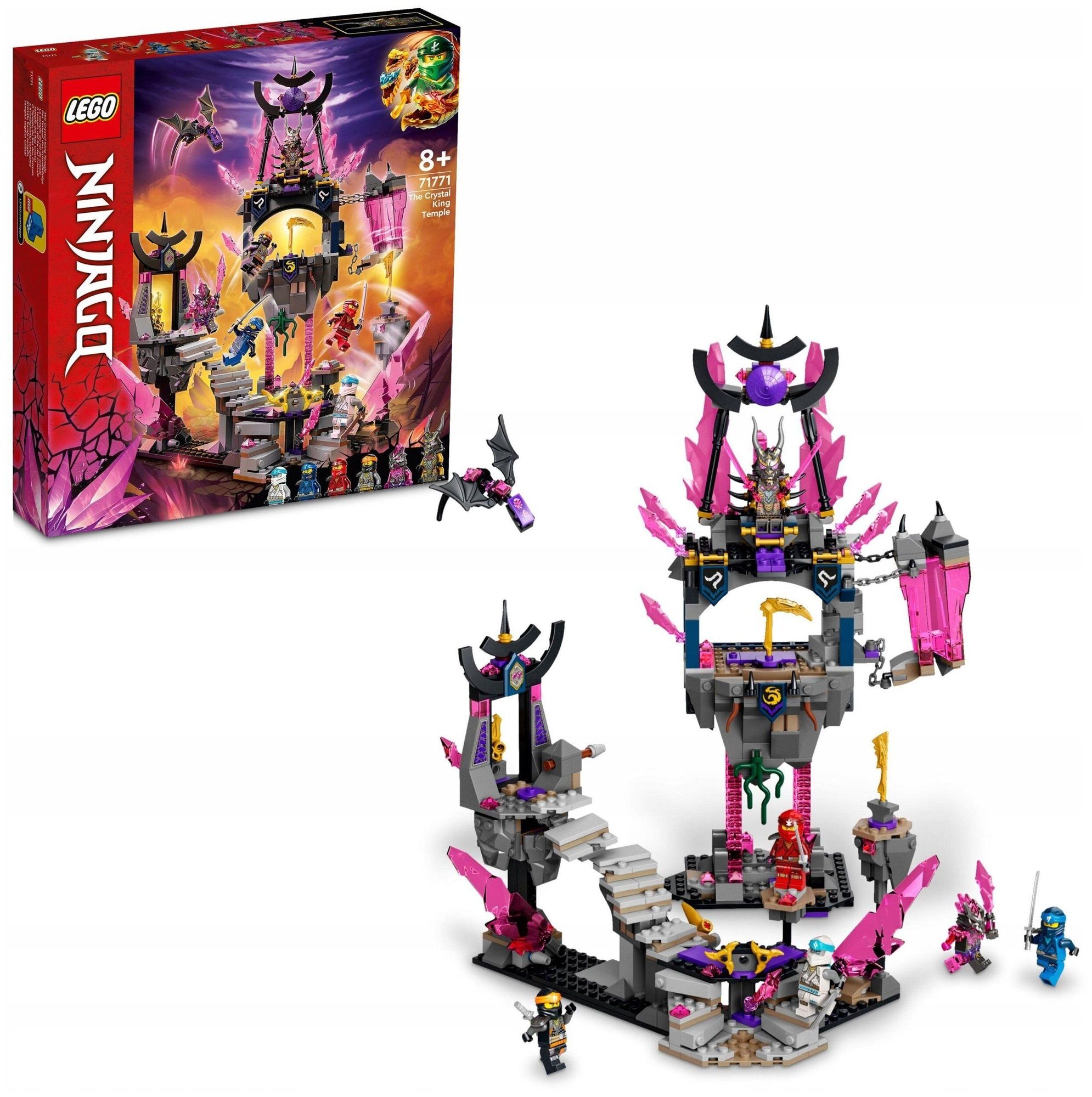 Конструктор LEGO Ninjago "Храм Кристального Короля" 71771
Конструктор LEGO Ninjago "Храм Кристального Короля" 71771