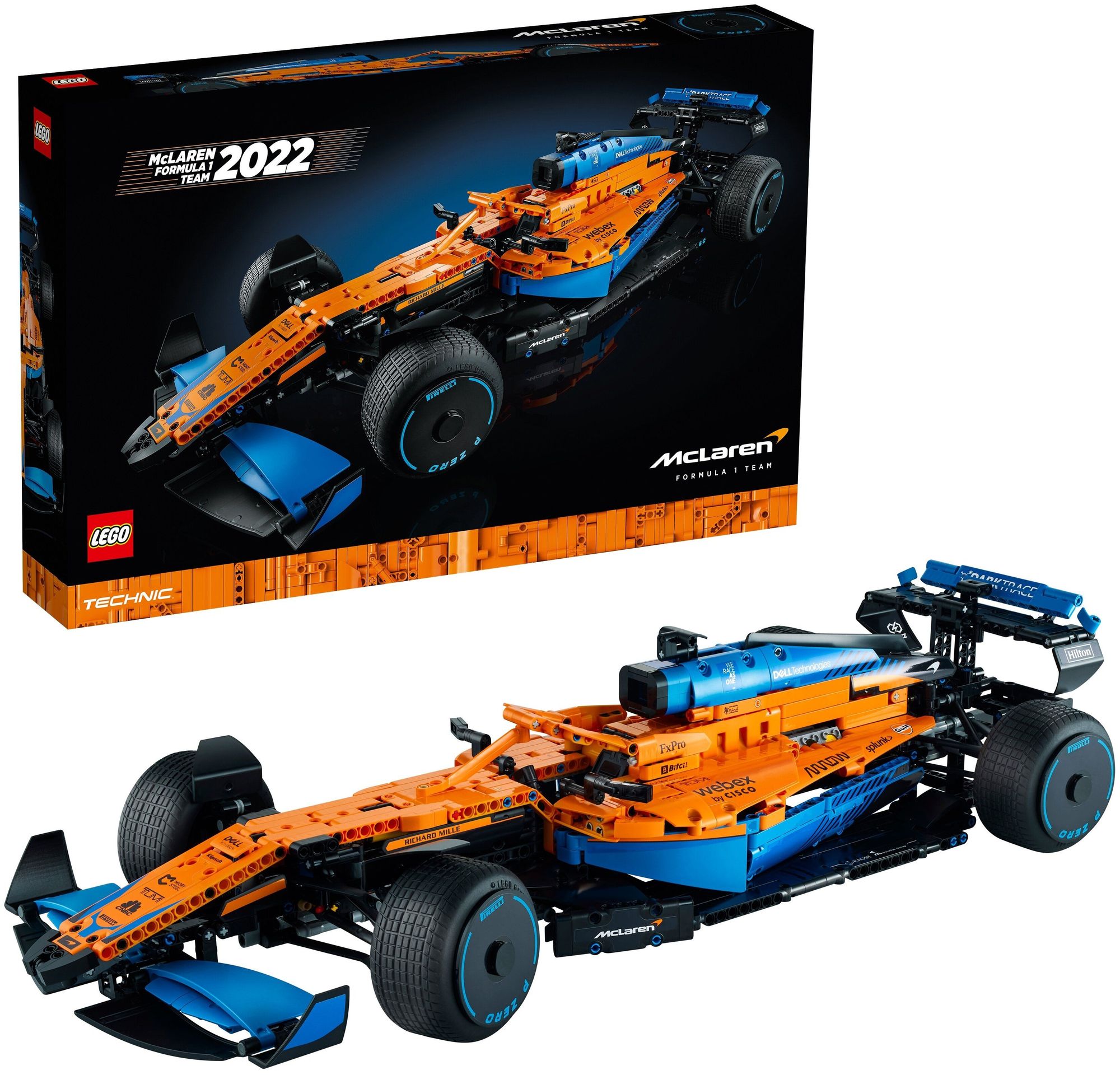 Конструктор LEGO Technic "Гоночный автомобиль McLaren Formula 1" 42141
Конструктор LEGO Technic "Гоночный автомобиль McLaren Formula 1" 42141