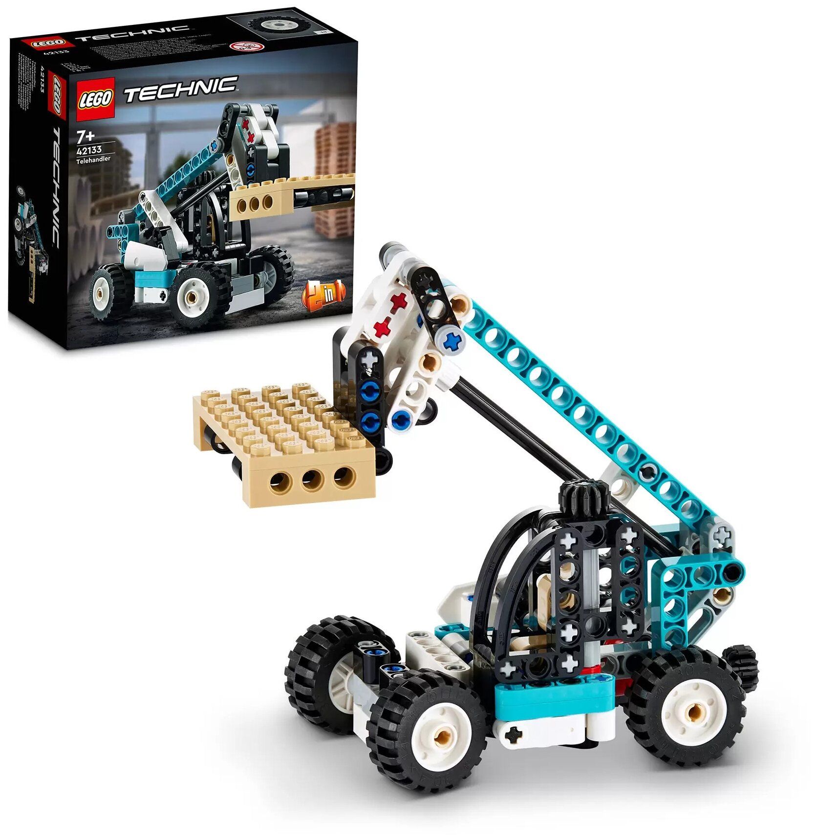 Конструктор LEGO Technic "Телескопический погрузчик" 42133
Конструктор LEGO Technic "Телескопический погрузчик" 42133