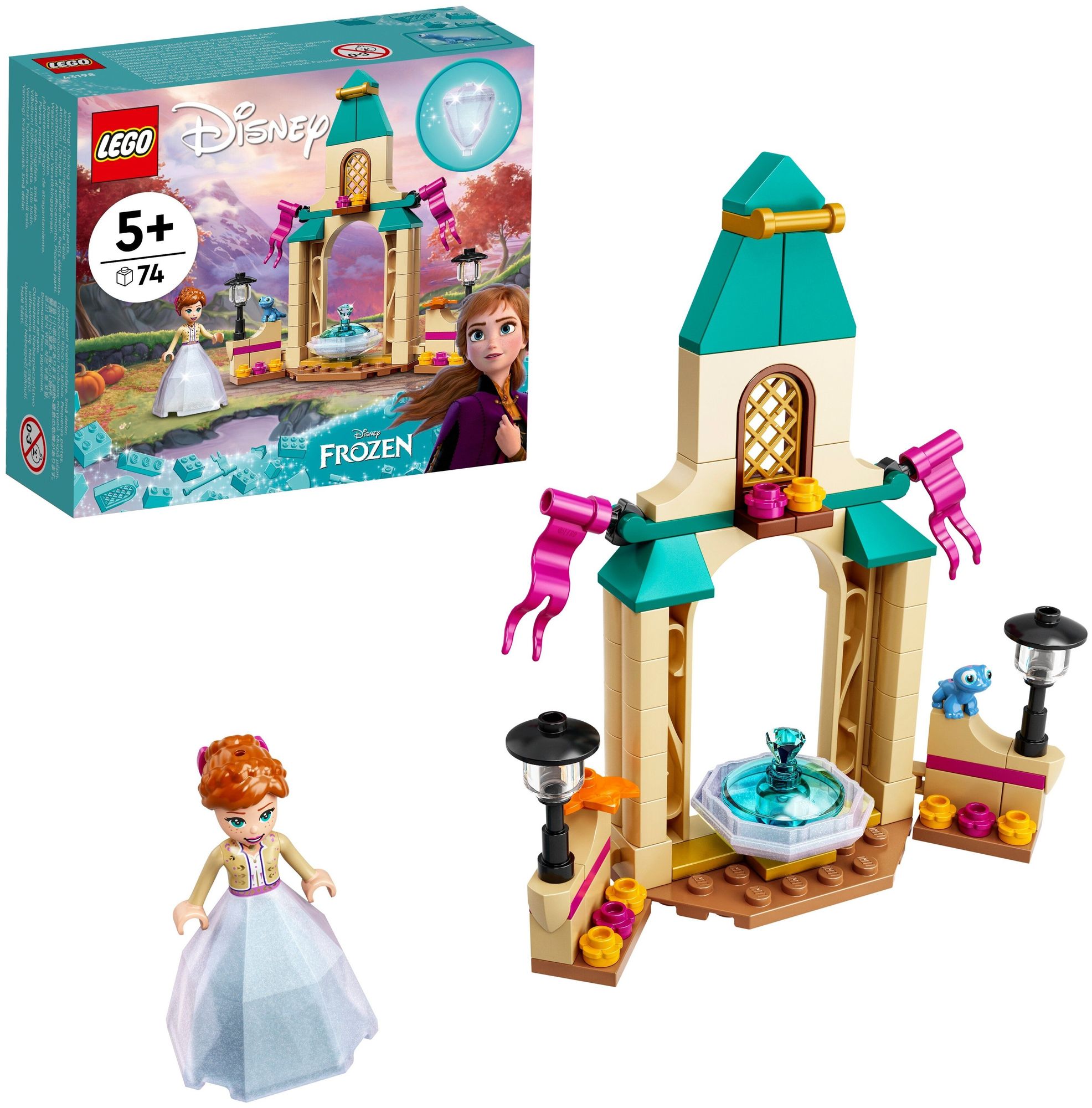 Конструктор Lego Disney Princess Двор замка Анны (43198)
Конструктор Lego Disney Princess Двор замка Анны (43198)