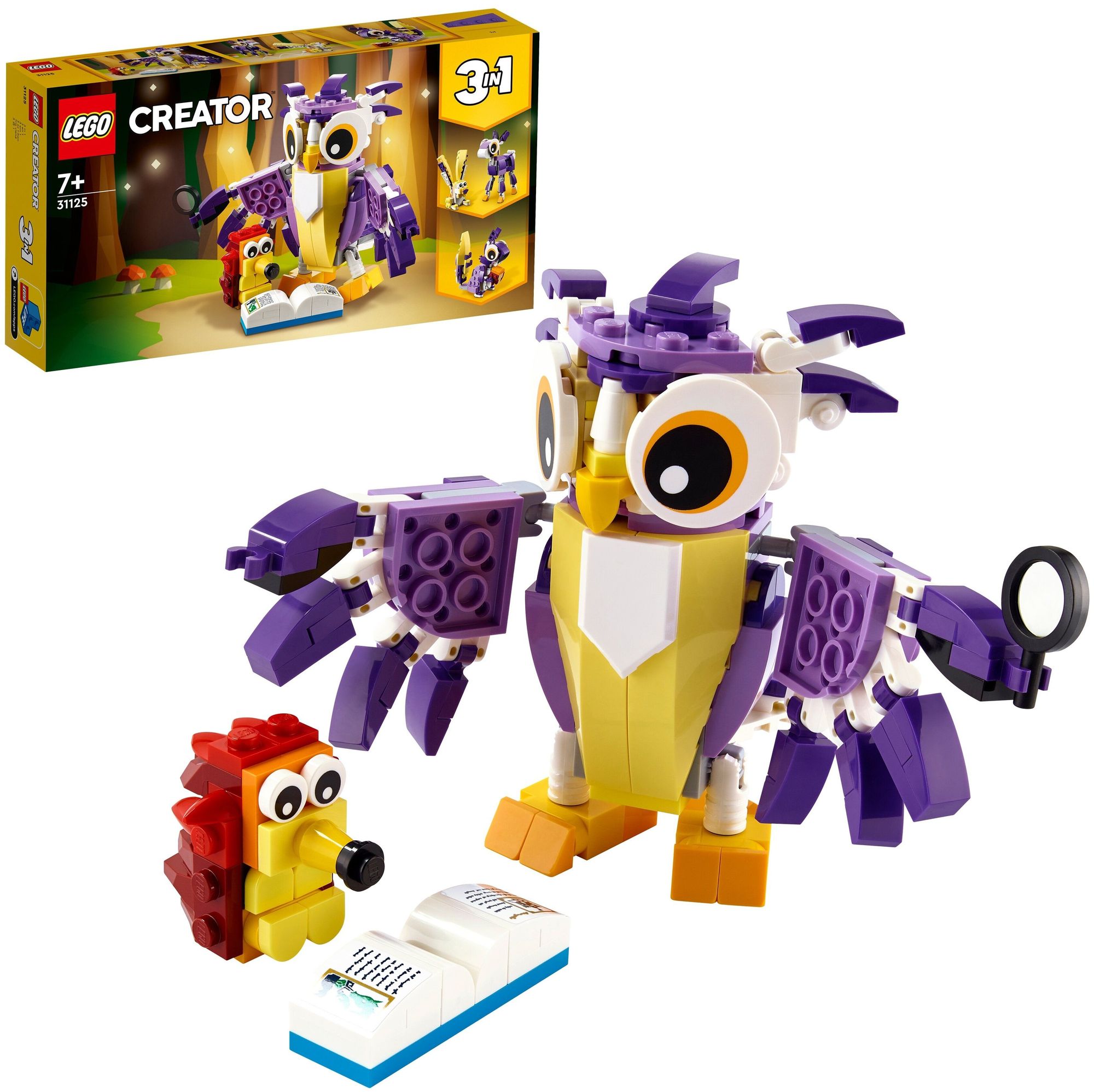 Конструктор Lego Creator Fantasy Forest Creatures пластик (31125)
Конструктор Lego Creator Fantasy Forest Creatures пластик (31125)