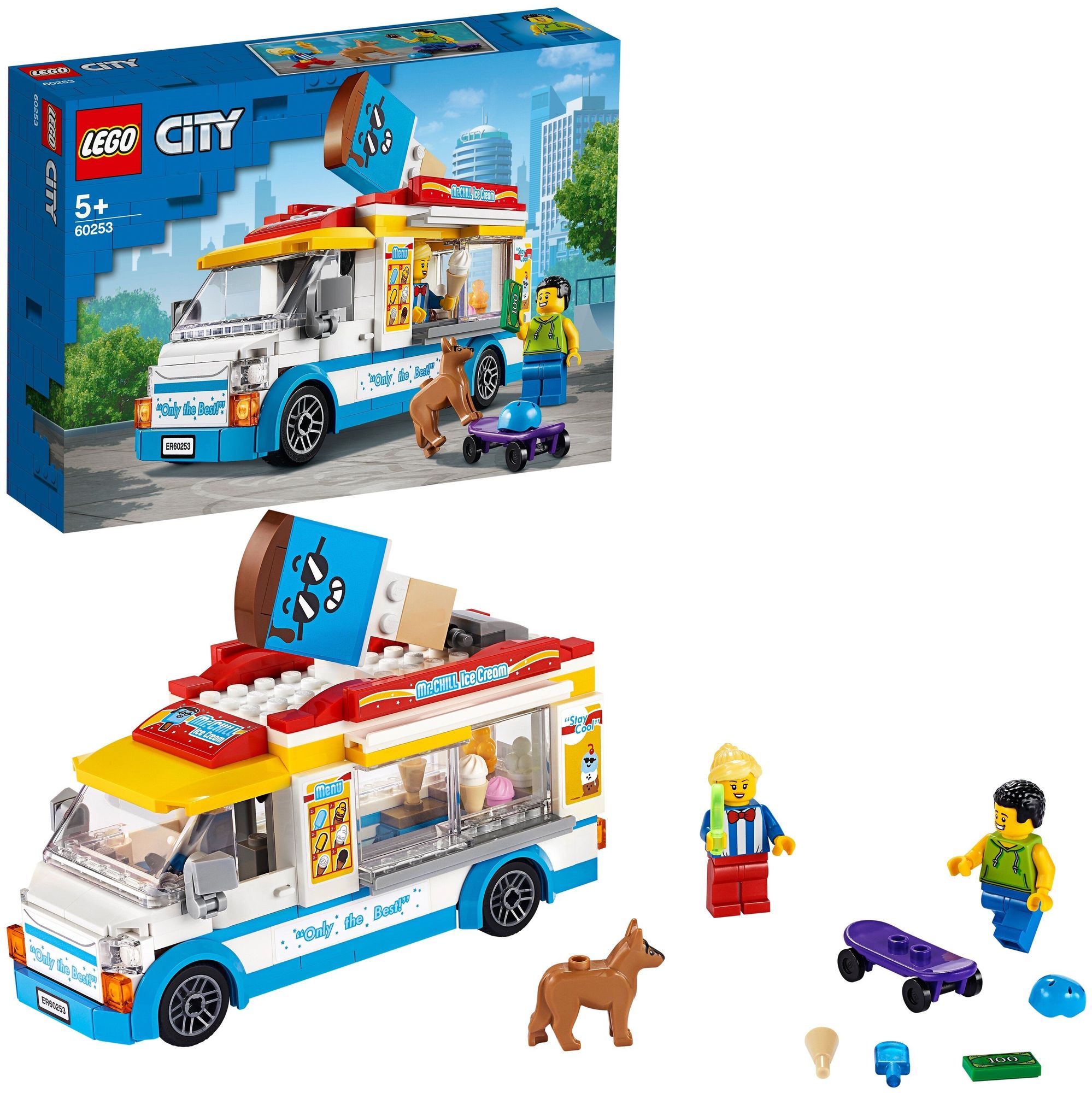 Конструктор Lego City Great Vehicles Ice-Cream Truck пластик (60253)
Конструктор Lego City Great Vehicles Ice-Cream Truck пластик (60253)