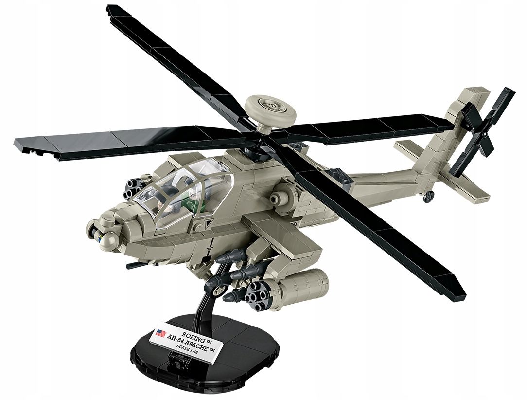 Конструктор Cobi арт.5808 Вертолет Armed Forces AH-64 Apache 510 дет.
Конструктор Cobi арт.5808 Вертолет Armed Forces AH-64 Apache 510 дет.