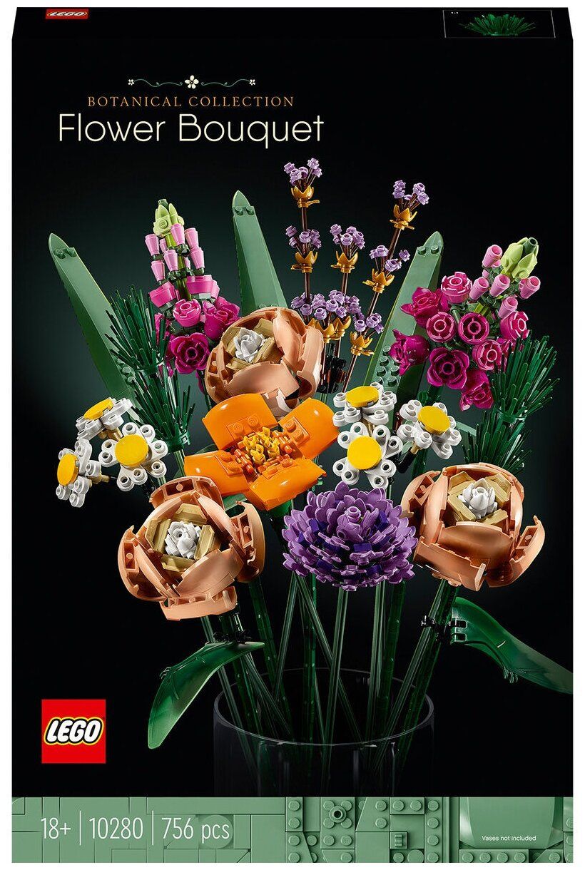 Конструктор LEGO 10280 Creator Flower Bouquet (Букет цветов)
Конструктор LEGO 10280 Creator Flower Bouquet (Букет цветов)
