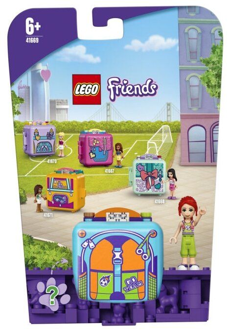 Конструктор LEGO 41669 Friends Mia's Soccer Cube (Футбольный кьюб Мии)
Конструктор LEGO 41669 Friends Mia's Soccer Cube (Футбольный кьюб Мии)