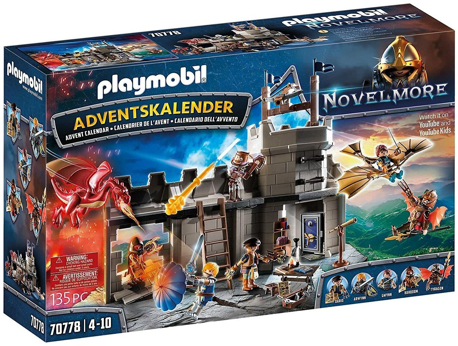 Playmobil 70778 Advent Calendar Novelmore Dario's Work (Адвент-календарь Дарио)
Playmobil 70778 Advent Calendar Novelmore Dario's Work (Адвент-календарь Дарио)