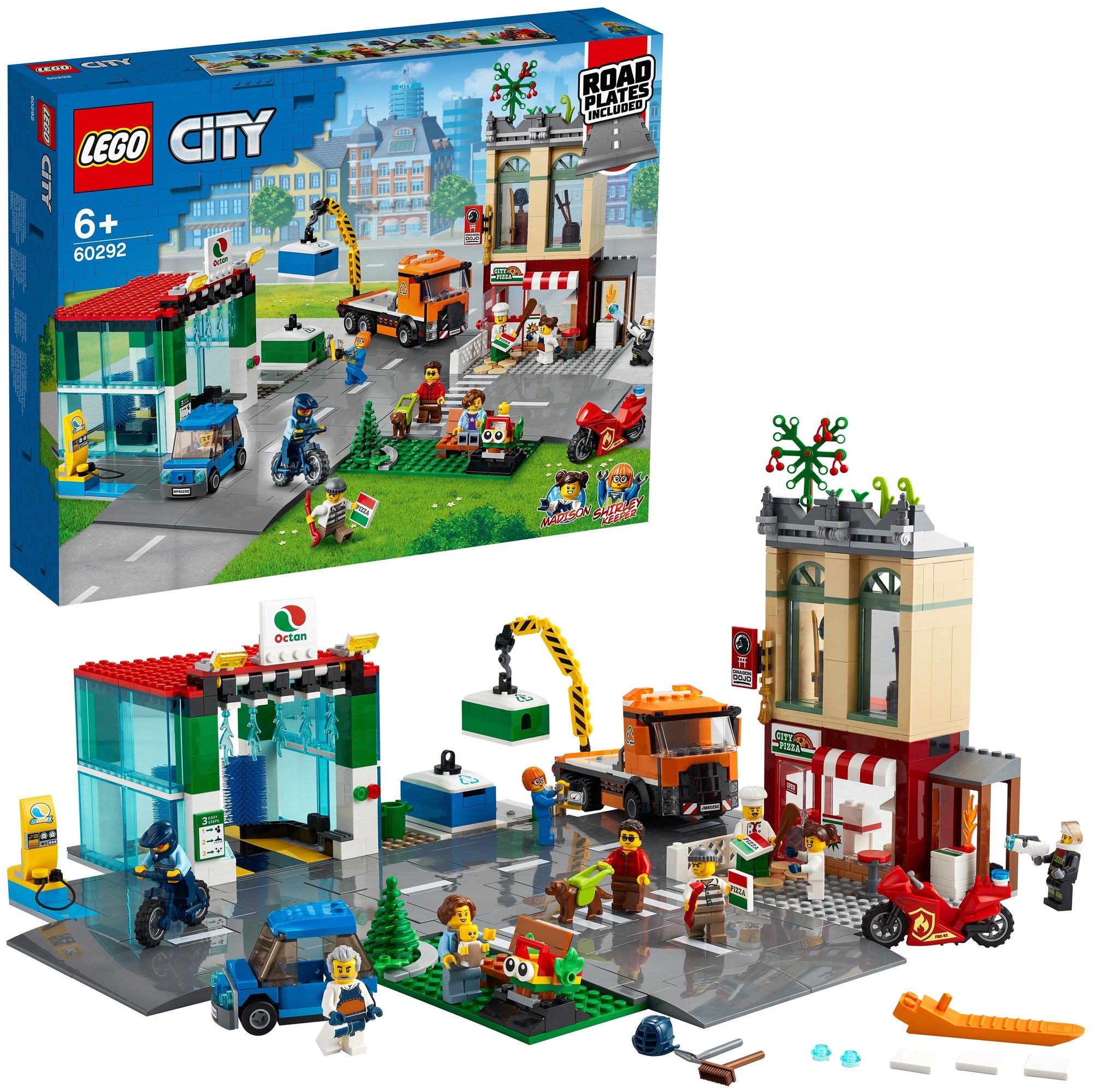 Конструктор LEGO 60292 City Town Center (Центр города)
Конструктор LEGO 60292 City Town Center (Центр города)