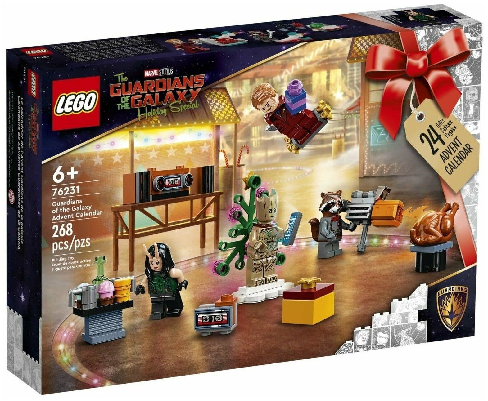 Конструктор LEGO 76231 Guardians of the Galaxy Advent (Адвент-календарь Стражи Галактики)
Конструктор LEGO 76231 Guardians of the Galaxy Advent (Адвент-календарь Стражи Галактики)