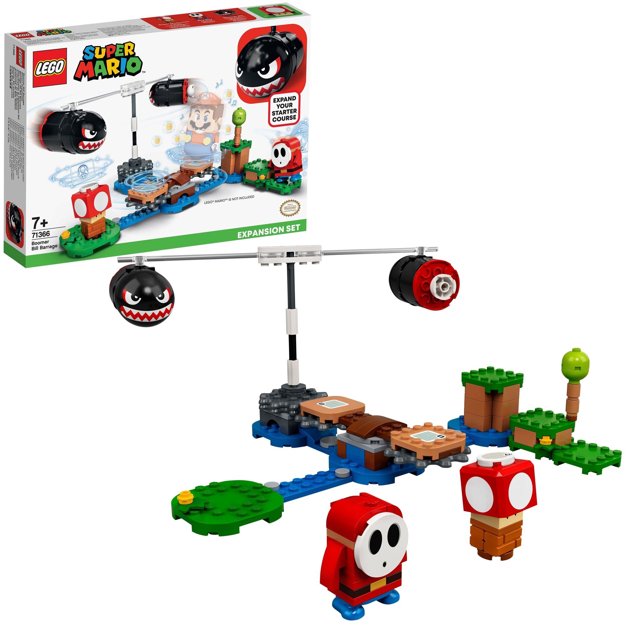 Конструктор LEGO 71366 Super Mario Boomer Bill Barrage Expansion Set
Конструктор LEGO 71366 Super Mario Boomer Bill Barrage Expansion Set