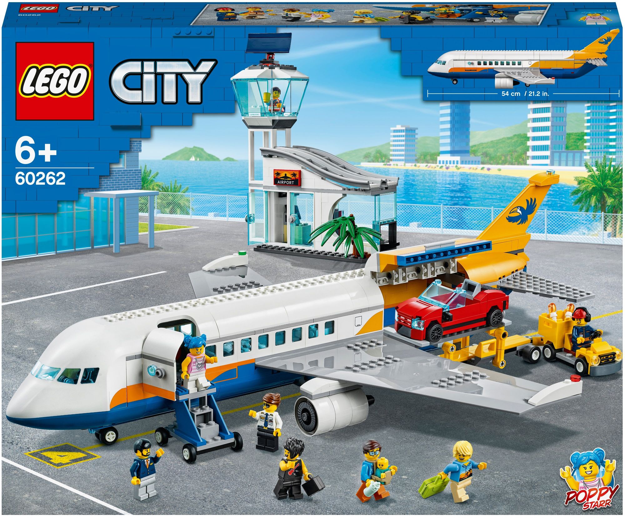 Конструктор Lego 60262 Passenger Airplane
Конструктор Lego 60262 Passenger Airplane