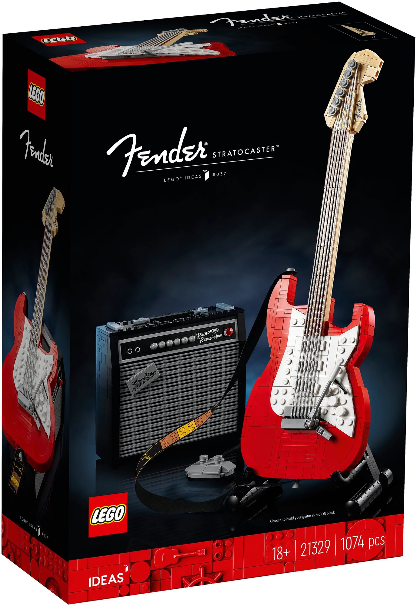 Конструктор LEGO 21329 Ideas Fender Stratocaster
Конструктор LEGO 21329 Ideas Fender Stratocaster