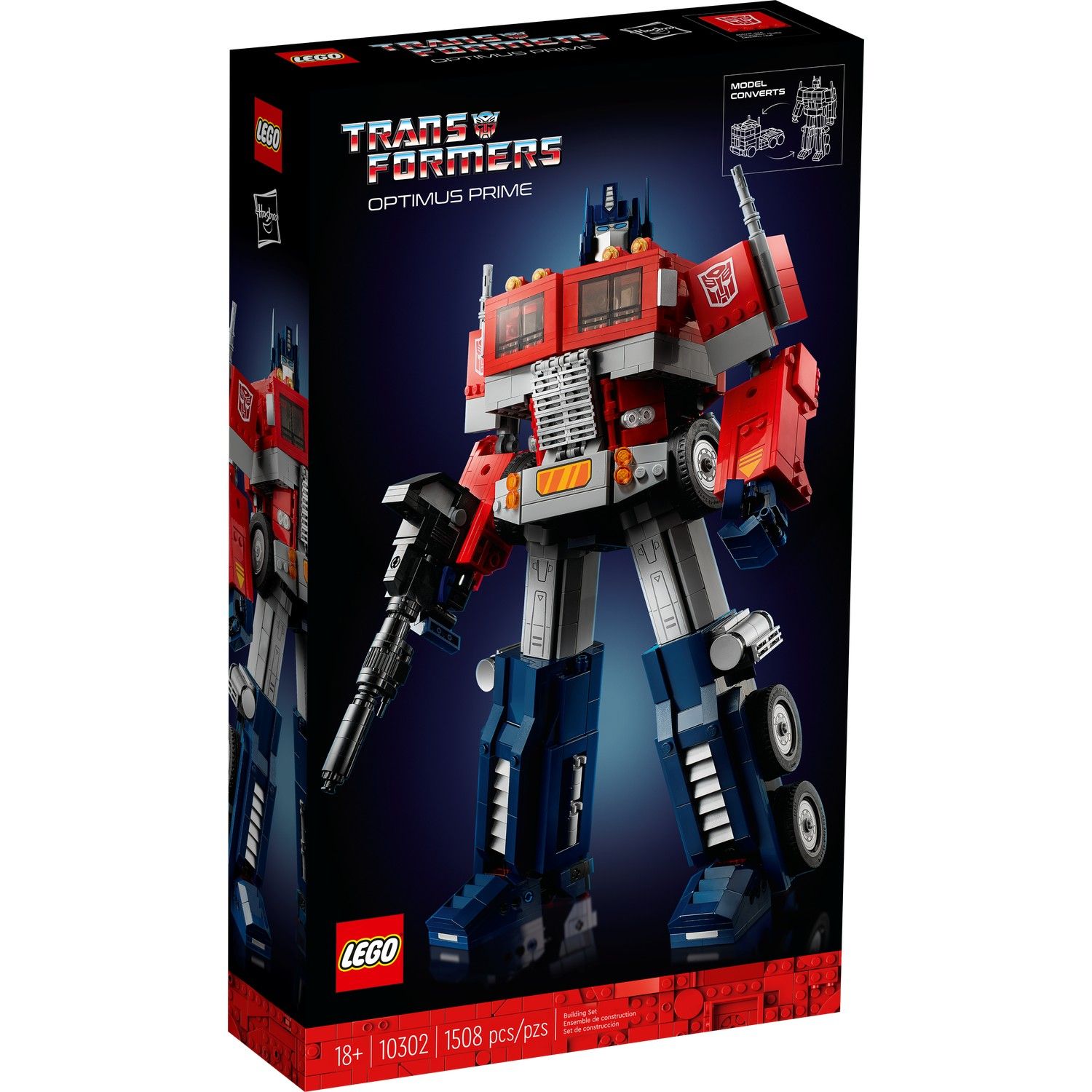 Конструктор Lego 10302 Optimus Prime
Конструктор Lego 10302 Optimus Prime