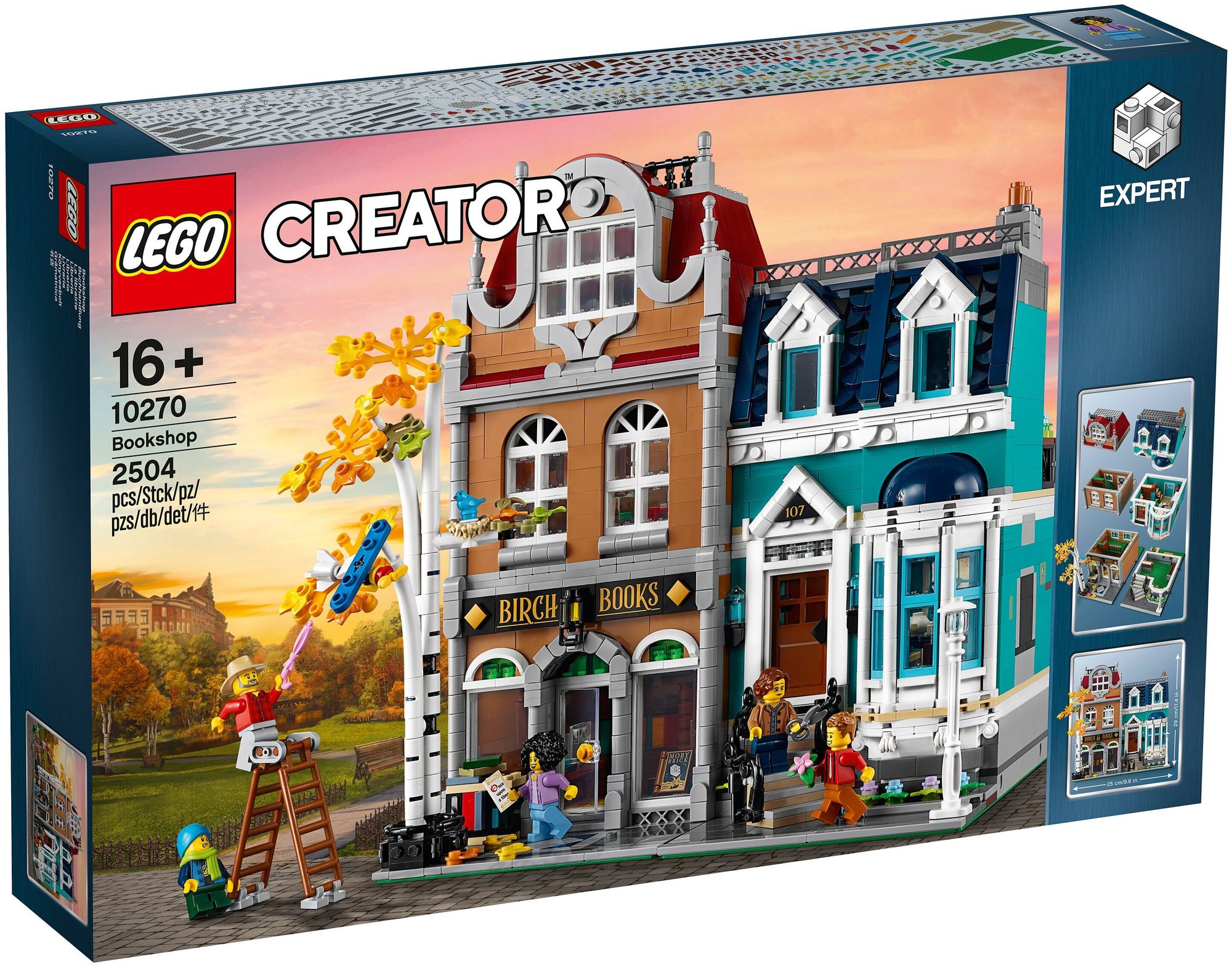 Конструктор LEGO 10270 Creator Expert Bookshop
Конструктор LEGO 10270 Creator Expert Bookshop