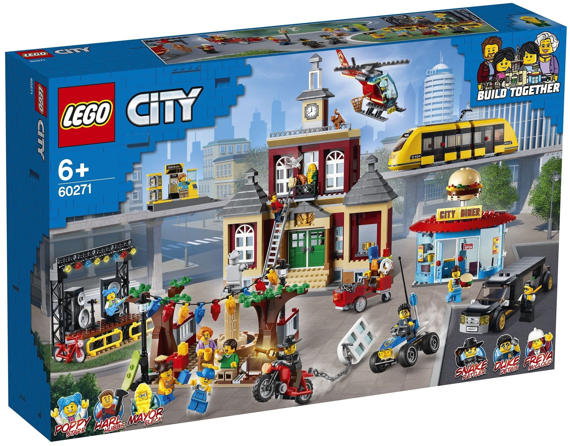 Конструктор LEGO 60271 City Main Square
Конструктор LEGO 60271 City Main Square