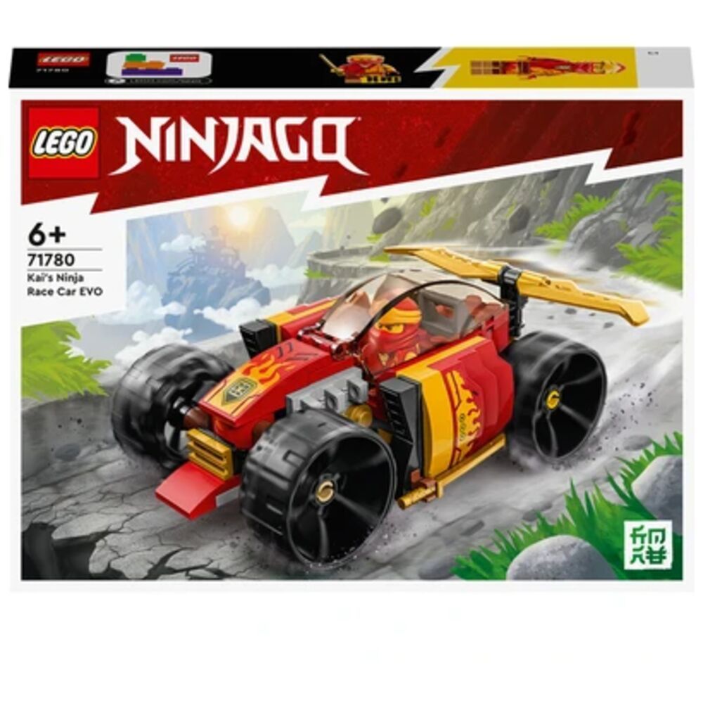 LEGO Ninjago Гоночный автомобиль ниндзя Кая 71780
LEGO Ninjago Гоночный автомобиль ниндзя Кая 71780